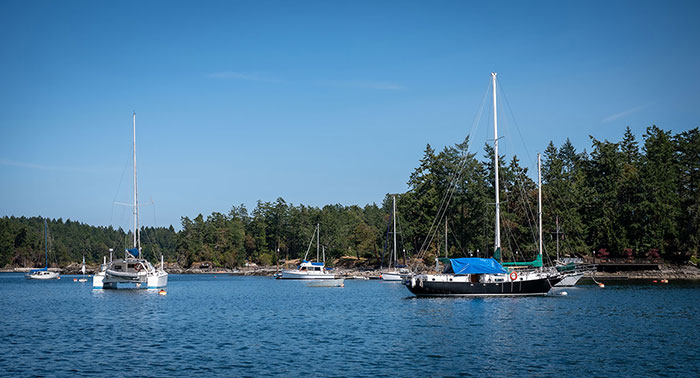 Boating In BC - Canoe Cove Marina